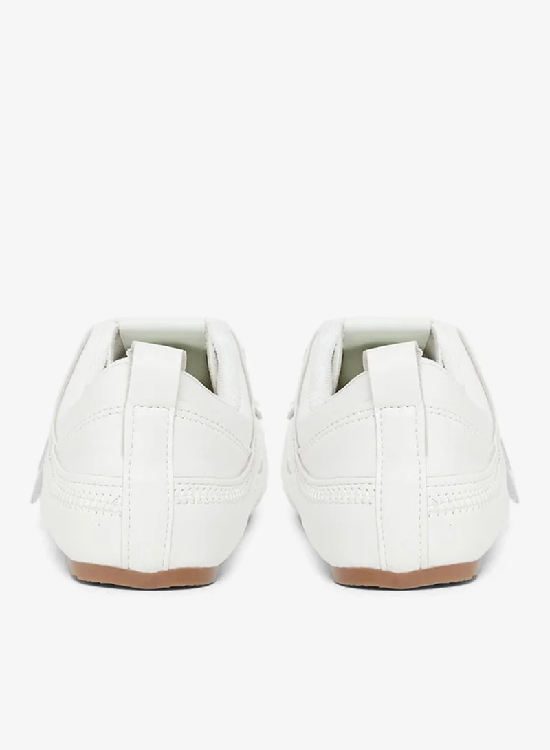 Styli  Textured Velcro Strap Sneakers for Women | Best Price UAE